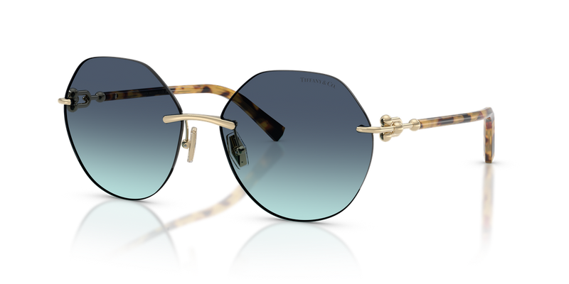 Tiffany TF3123 in Pale Gold - Front View