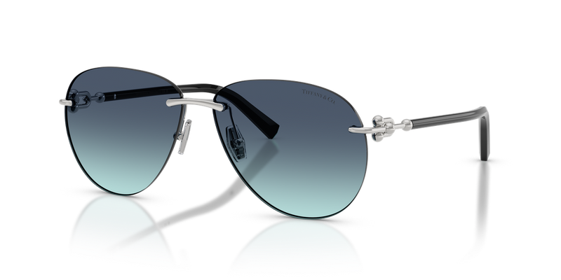 Tiffany TF3124 in Silver - Front View