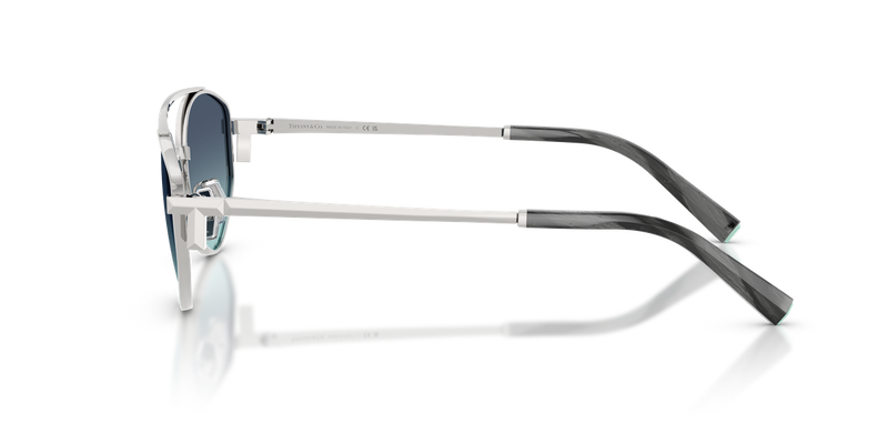 Tiffany TF3125 in Silver - Back View