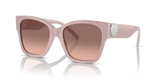 Dusty Pink / Pink Gradient Dark Brown (839313)