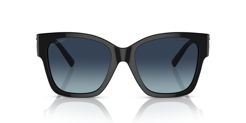 Tiffany TF4216 in Black / Azure Gradient Dark Blue Polarized (83944U) - Alternate View