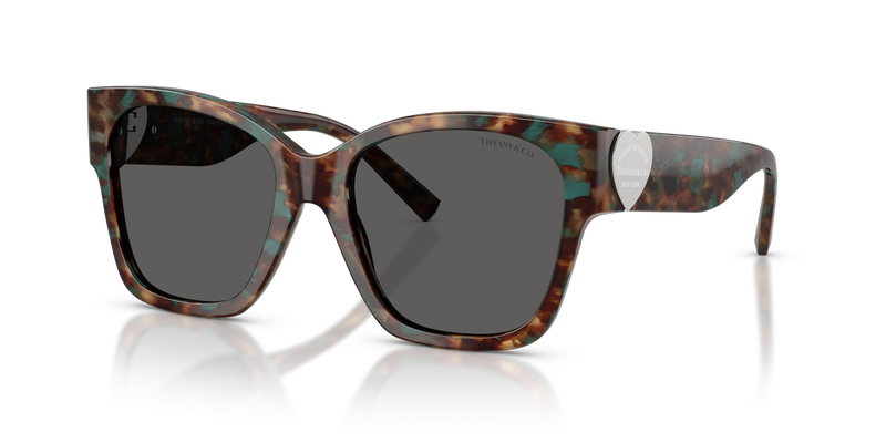 Tiffany TF4216 in Brown Tiffany Havana / Dark Grey (8442S4) - Front View