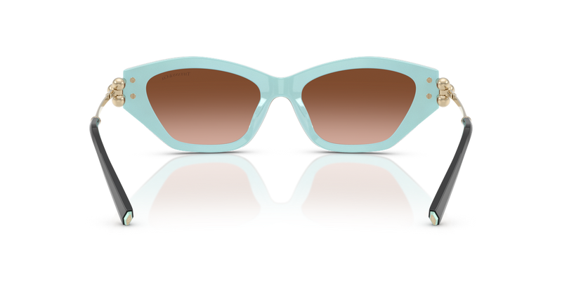 Tiffany TF4231U in Havana On Tiffany Blue - Temple Detail