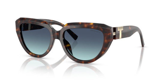 Tiffany TF4238U - Havana / Azure Gradient Blue (84649S)