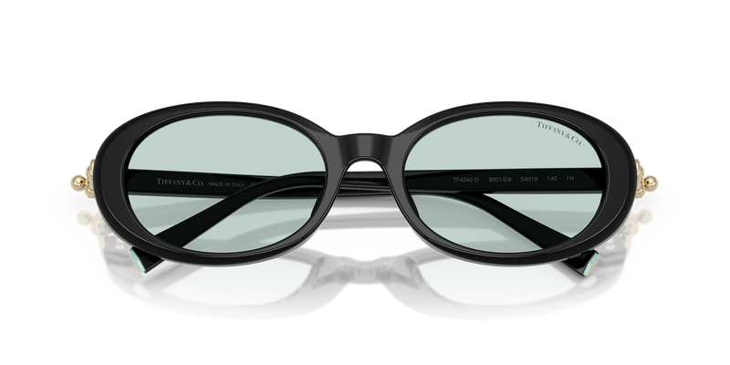 Tiffany TF4242D in Black / Light Azure (8001D9) - Alternate View