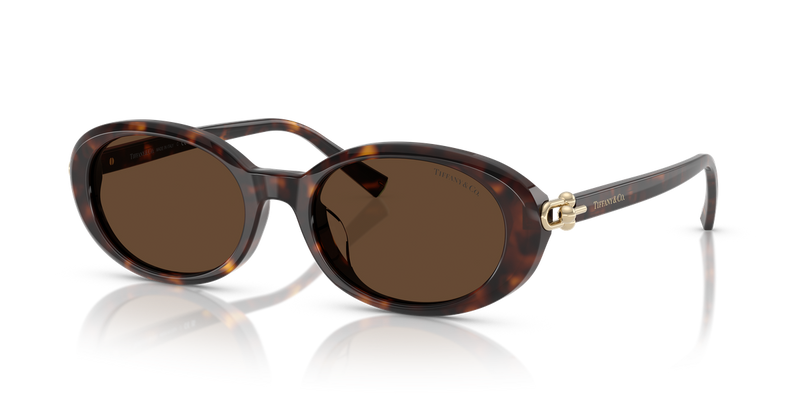 Tiffany TF4242D in Havana / Light Brown (80153G) - Alternate View