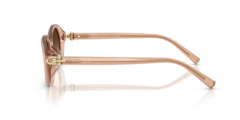 Tiffany TF4242D in Opal Nude / Brown Gradient (82683B) - Alternate View