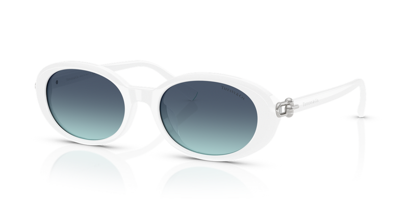 Tiffany TF4242D in Bright White / Azure Gradient Blue (83929S) - Alternate View