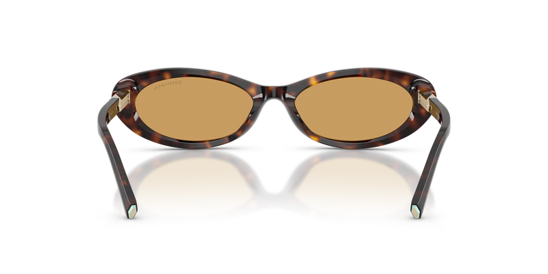 Tiffany TF4250 in Havana / Light Orange Mirror Silver Internal (801574) - Alternate View