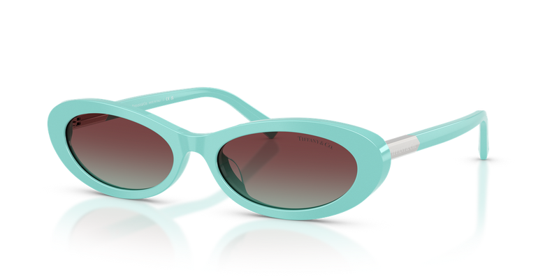 Tiffany TF4250 in Tiffany Blue / Azure/Burgundy (8388V5) - Alternate View