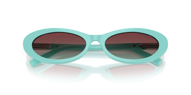Tiffany TF4250 in Tiffany Blue / Azure/Burgundy (8388V5) - Alternate View