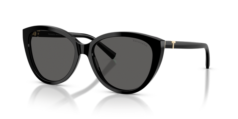 Tiffany TF4251F in Black / Dark Grey (8001S4) - Front View