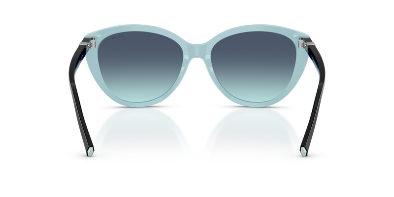 Tiffany TF4251F in Black On Tiffany Blue / Azure Gradient Blue (80559S) - Alternate View