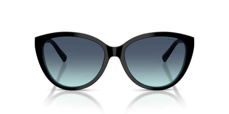 Tiffany TF4251F in Black On Tiffany Blue / Azure Gradient Blue (80559S) - Alternate View
