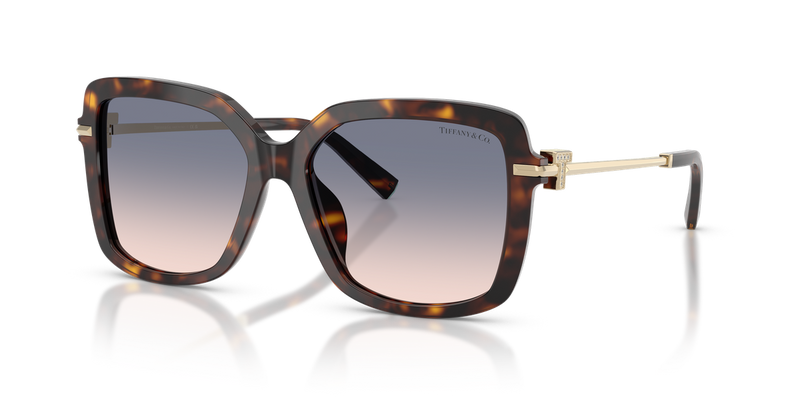 Tiffany TF4252B in Havana / Light Brown Gradient Blue (801516) - Alternate View