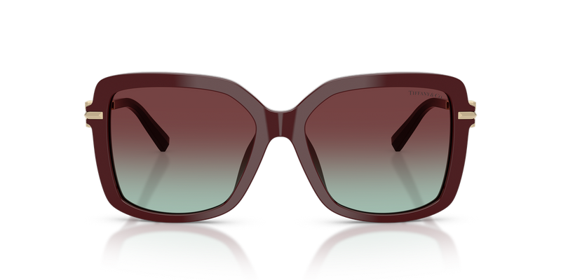 Tiffany TF4252B in Burgundy / Azure/Burgundy (8389V5) - Alternate View