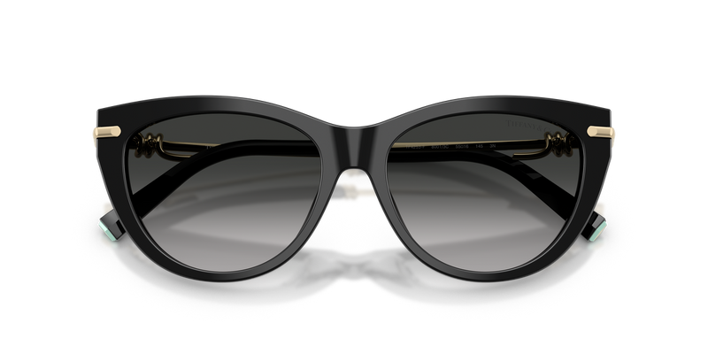 Tiffany TF4253F in Black / Grey Gradient (80013C) - Side View