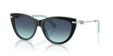 Black On Tiffany Blue / Azure Gradient Blue (80559S)