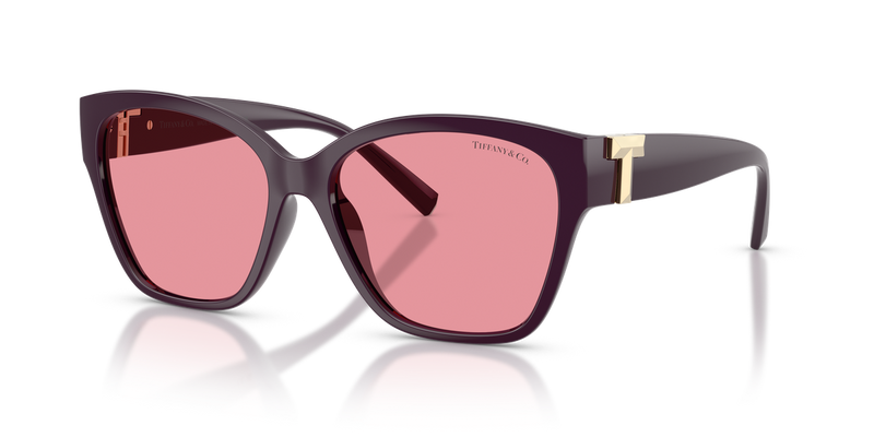 Tiffany TF4254U in Deep Kunzite / Pink Internal Mirror Silver (84279L) - Alternate View
