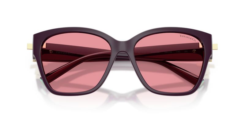 Tiffany TF4254U in Deep Kunzite / Pink Internal Mirror Silver (84279L) - Alternate View