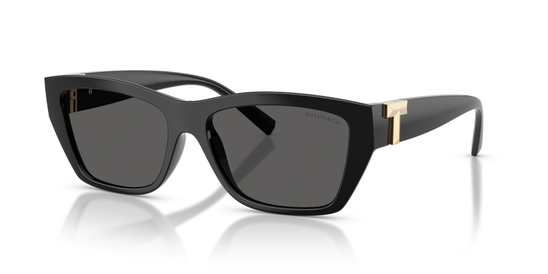 Tiffany TF4255U in Black / Dark Grey (8001S4) - Front View