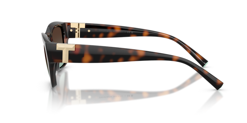 Tiffany TF4255U in Havana / Azure Gradient Brown (80155D) - Alternate View