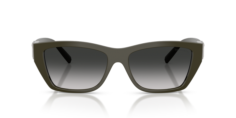 Tiffany TF4255U in Coca Cola Sapphire / Gray Gradient (84463C) - Alternate View