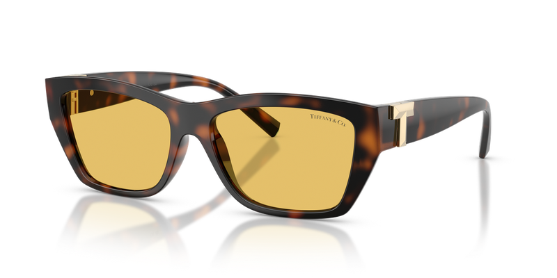 Tiffany TF4255U in Havana / Yellow (845685) - Alternate View