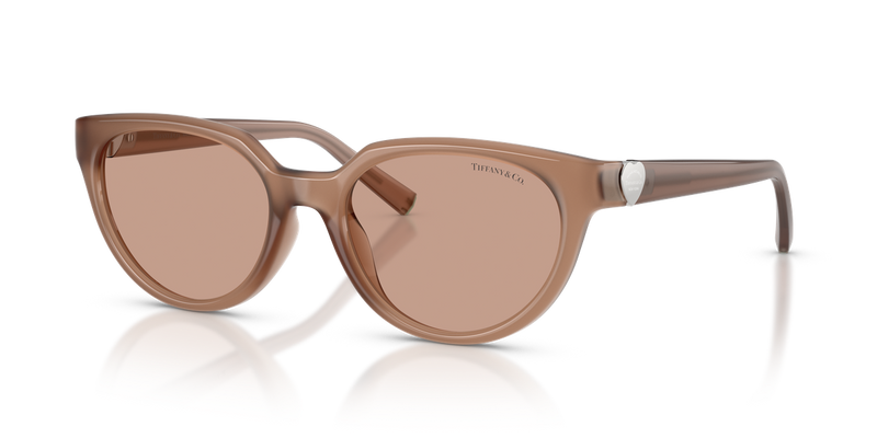 Tiffany TF4256D in Coca Cola Sapphire / Brown (844973) - Alternate View