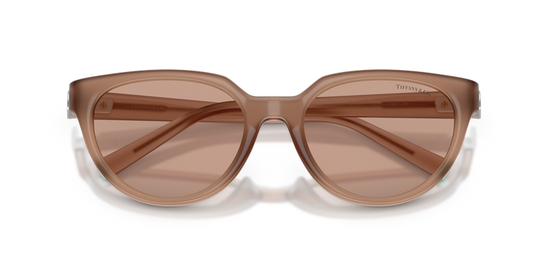 Tiffany TF4256D in Coca Cola Sapphire / Brown (844973) - Alternate View