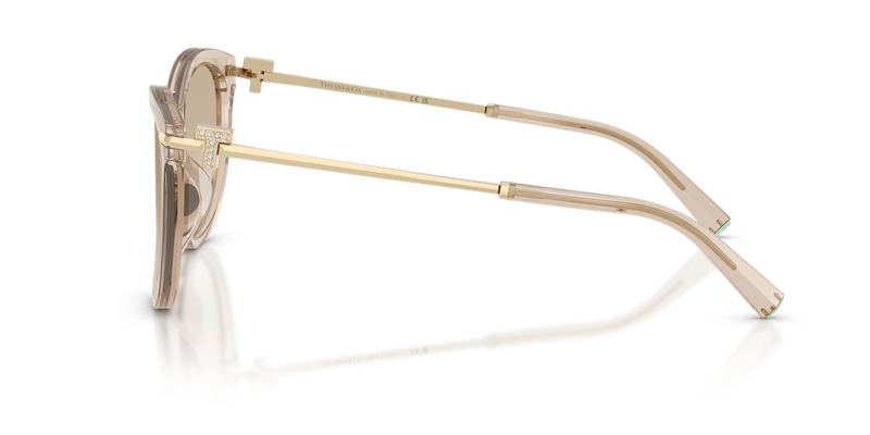 Tiffany TF4258BU in Crystal Beige / Neutral Gradient Light Grey (844511) - Alternate View