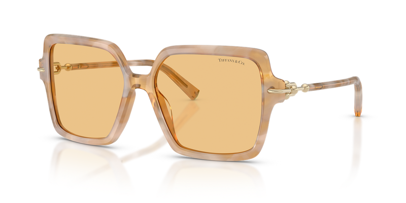 Tiffany TF4260U in Padparadscha Havana / Orange (8451/7) - Alternate View