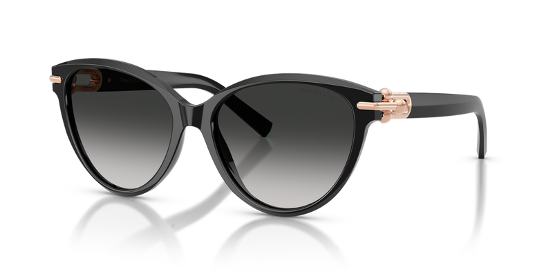 Tiffany TF4261 in Black / Grey Gradient (80013C) - Front View