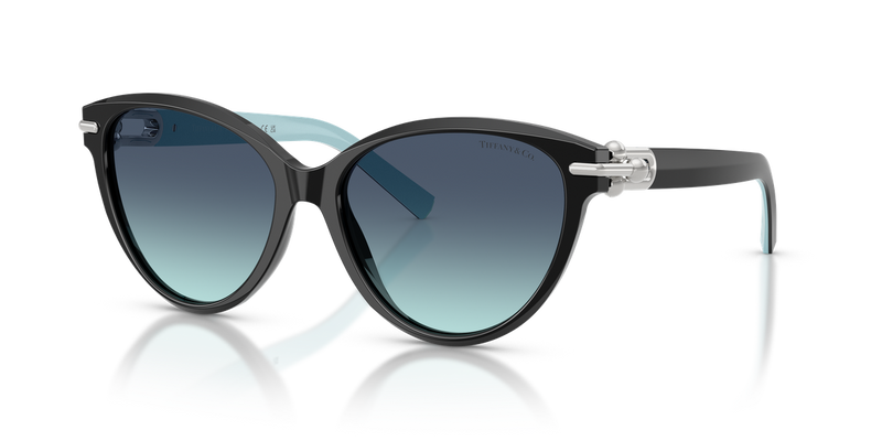 Tiffany TF4261 in Black / Azure Gradient Blue (80559S) - Alternate View