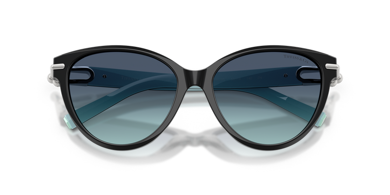 Tiffany TF4261 in Black / Azure Gradient Blue (80559S) - Alternate View