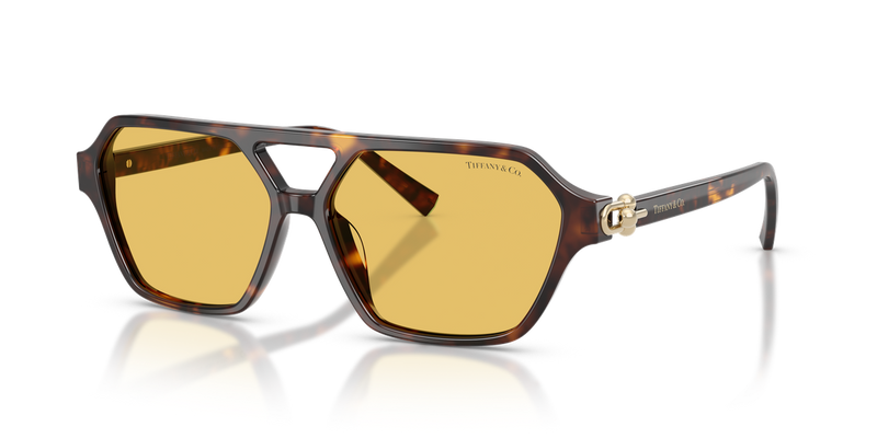 Tiffany TF4264U in Havana / Yellow (801585) - Alternate View
