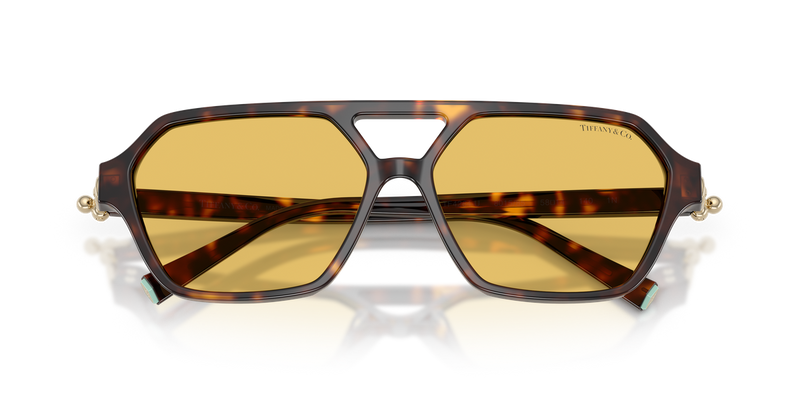 Tiffany TF4264U in Havana / Yellow (801585) - Alternate View