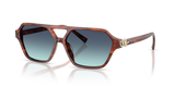 Ruby Striped Havana / Gradient Blue (84409S)