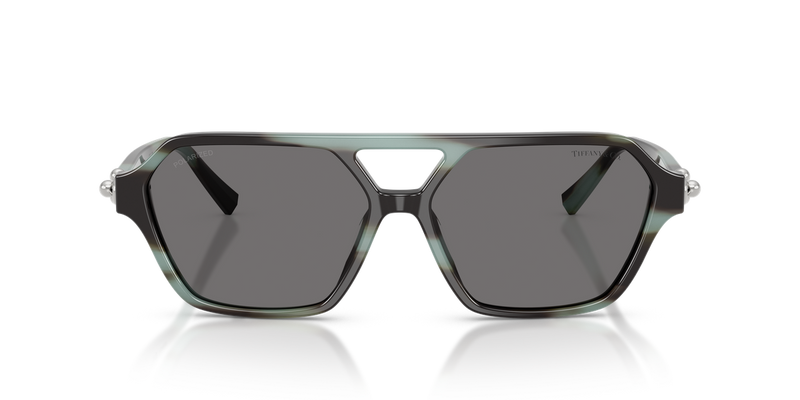 Tiffany TF4264U in Striped Black Tiffany / Dark Grey Polarized (844381) - Alternate View