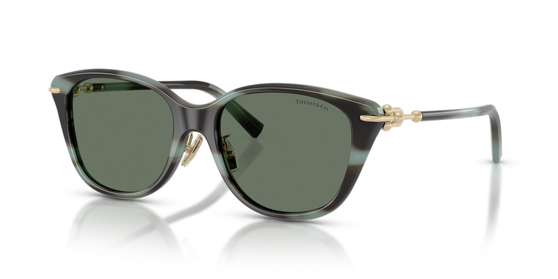 Tiffany TF4267F in Striped Black Tiffany - Alternate View