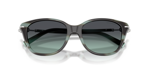 Stripe Black Tiffany / Azure Gradient Dark Grey (84432G)