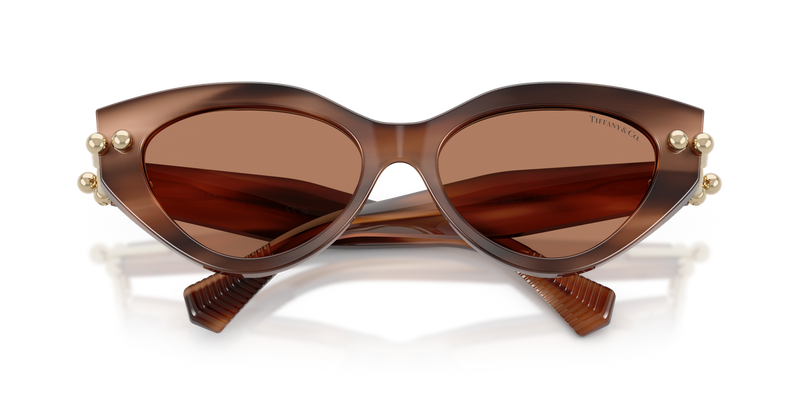 Tiffany TF4268U in Striped Brown - Alternate View