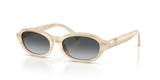 Striped Ivory / Polarized Grey Gradient (8431T3)