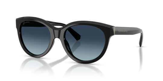 Tiffany TF4271F - Black / Azure Gradient Dark Blue Polarized (80014U)