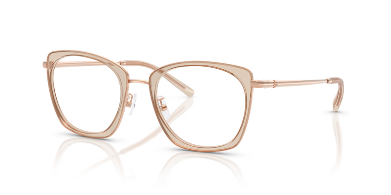 Tory Burch TY1092 in Beige Trasparente - Front View