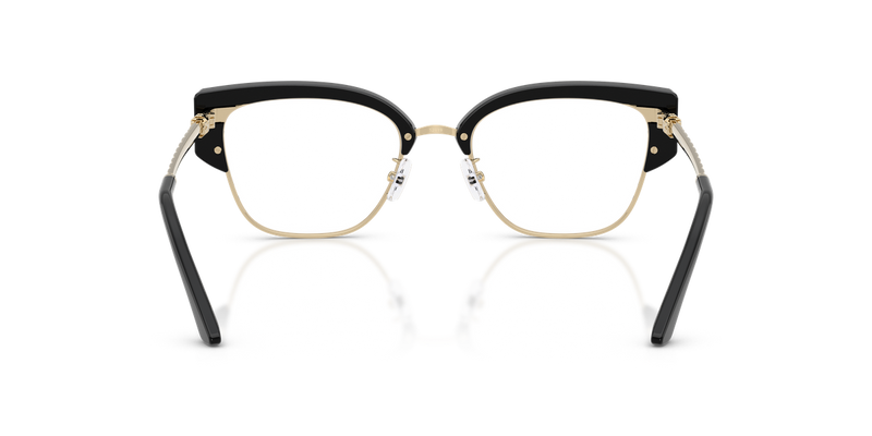 Tory Burch TY1101 in Shiny Light Gold/Black - Temple Detail