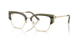 Shiny Light Gold/Transparent Olive / Demo Lens (2085)