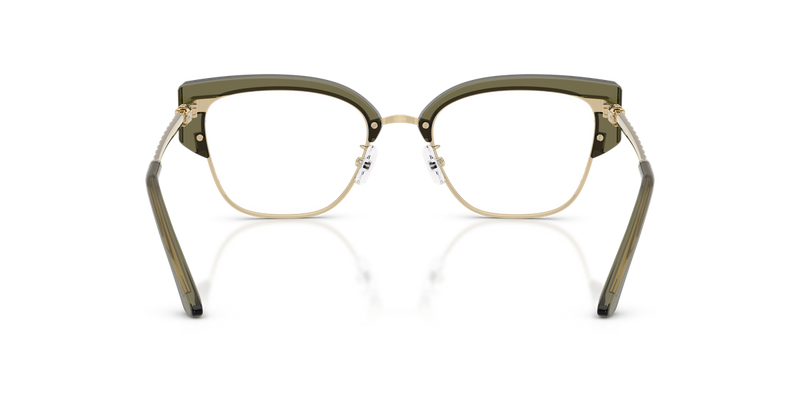 Tory Burch TY1101 in Shiny Light Gold/Transparent Olive - Alternate View