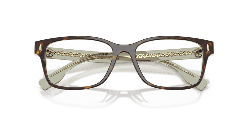 Tory Burch TY2151U in Dark Tortoise (2079) - Front View