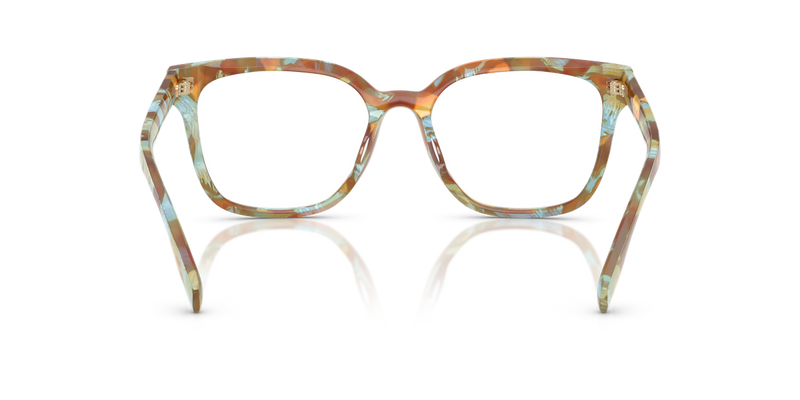 Tory Burch TY2152U in Blue Honey Tortoise - Temple Detail